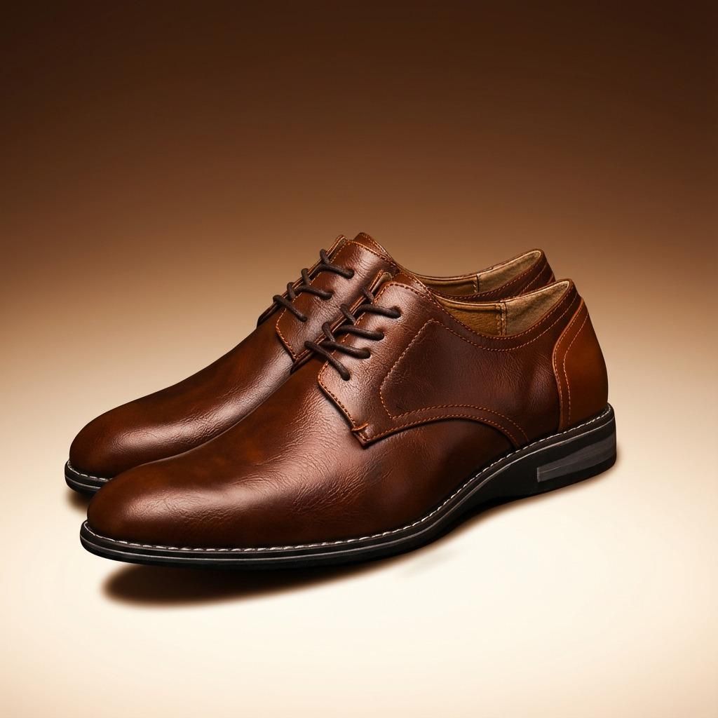 Men's Smart Brown Formal Shoes